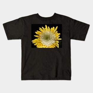 Yellow white Chrysanthemum Kids T-Shirt